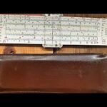Aristo 868 Studio pocket slide rule sleeve 1970 Germany