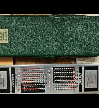 Faber Castell disponent 67/22Rb Addiator pen pocket slide rule 1960 Germany
