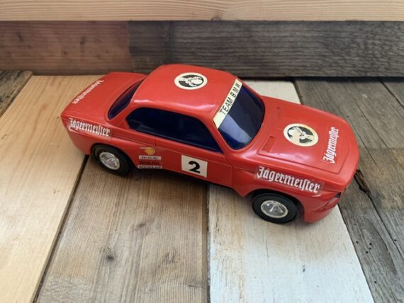 Team BMW 3.0 CSL Jägermeister red 20cm 8" plastic Lucky 1970 Hong Kong - Image 6