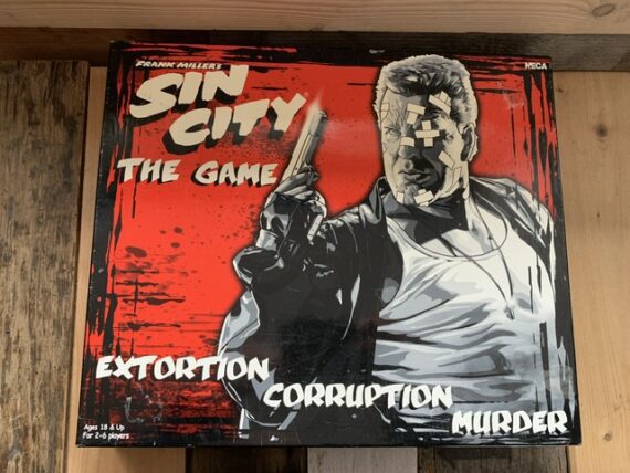 Sin City official board Game Troublemaker studios 2005 Miramax original - Image 2