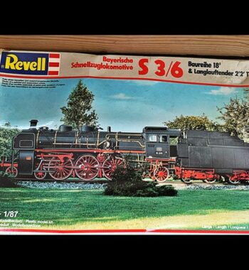 Revell 2168 Bavarian train S3/6 1:87 model kit 1984 Germany