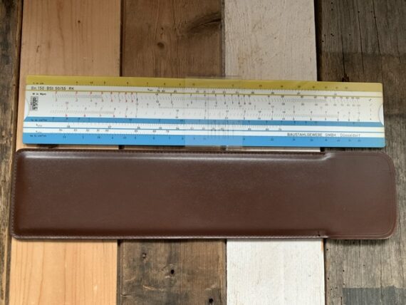 Aristo 40140 BG Concrete slide rule case 1950 Germany - Image 2