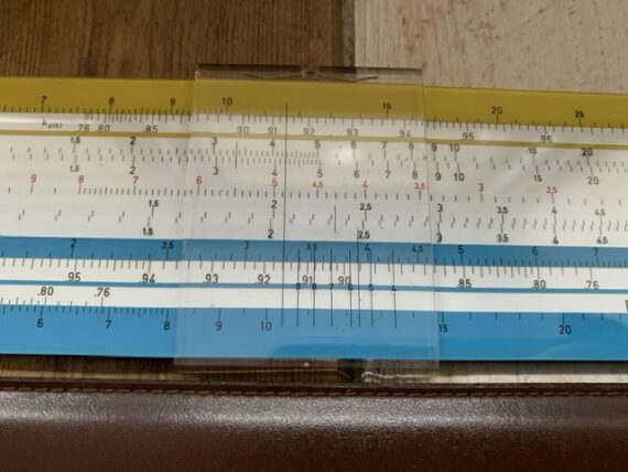 Aristo 40140 BG Concrete slide rule case 1950 Germany - Image 3