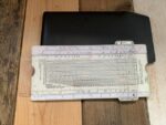 Aristo 40128 pocket Wire slide rule in sleeve 1960 Germany - Image 3