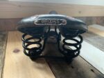 Brooks Conquest all terrain leather saddle bike black 1990 England