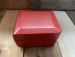 Certina large red mens chronograph tool watch box 1970 Switzerland - Image 6