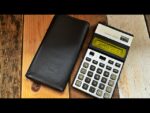 Casio HL-121 electronic calculator pouch 1980 Japan