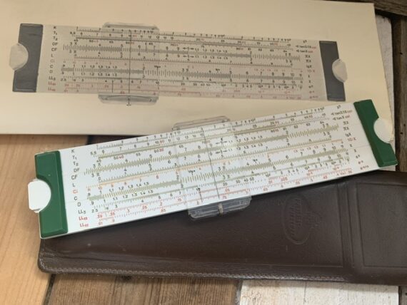 Faber Castell Chemie Verlag slide rule 1970 Germany - Image 2