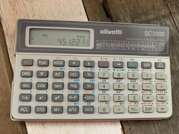 Olivetti SC2000 Scientific calculator 1990 Taiwan