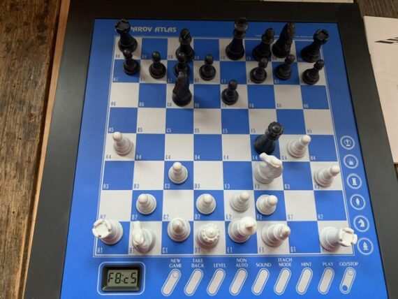 Saitek Kasparov Atlas chess computer Saitek 2000 Germany