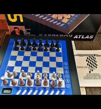 Saitek Kasparov Atlas chess computer Saitek 2000 Germany