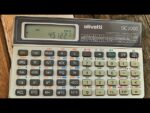 Olivetti SC2000 Scientific calculator 1990 Taiwan