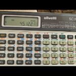 Olivetti SC2000 Scientific calculator 1990 Taiwan