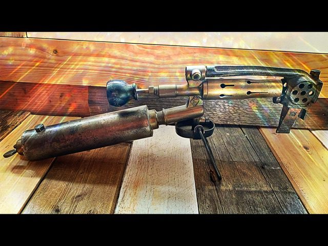 Vesta gasoline blow torch welder 1920 France