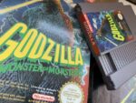 Godzilla NES video game box manual PAL 1992 JAPAN