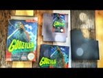 Godzilla NES video game box manual PAL 1992 JAPAN