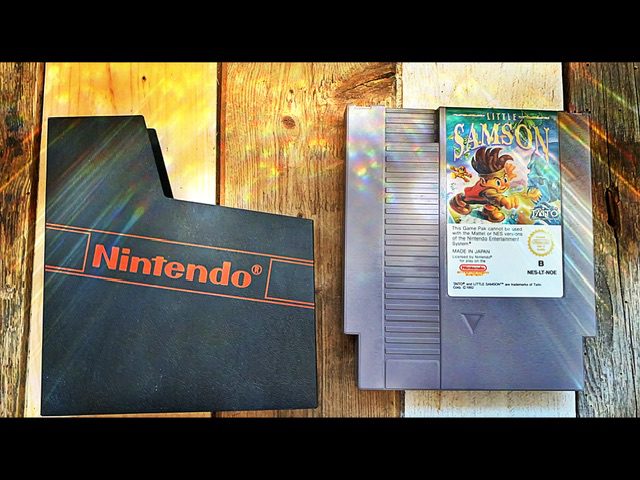 Little Samson NES video game only PAL 1993 Japan Little Samson NES video game only PAL 1993 Japan