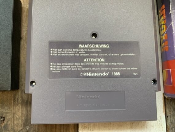 Rygar NES video game PAL box manual 1990 Japan - Image 5