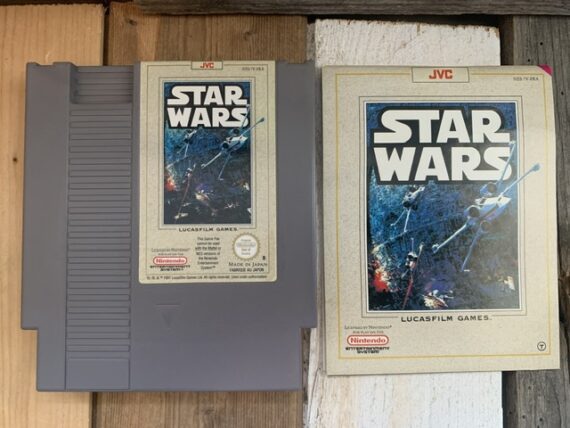 Star Wars NES video game PAL manual 1991 Japan