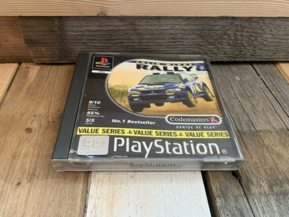 Rally Colin McRae PS1 video game PAL box manual 1998 Japan