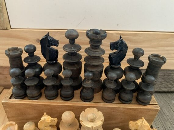 French Regency Tournament Chess set K82 ca. 1920 France