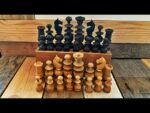 French Regency Tournament Chess set K82 ca. 1920 France