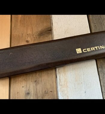 Certina brown mens dress watch box 1970 Switzerland