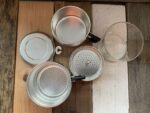 Durobor UMAL single serve aluminum drip pot 1970 Belgium - Image 3