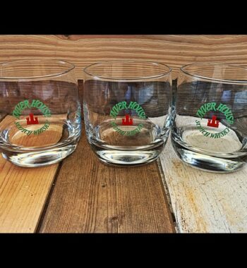 3 Whisky glasses for Inver House Scotch whisky 1980