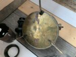 Juwel 21 small brass camping stove in tin 1950 Germany - Image 10