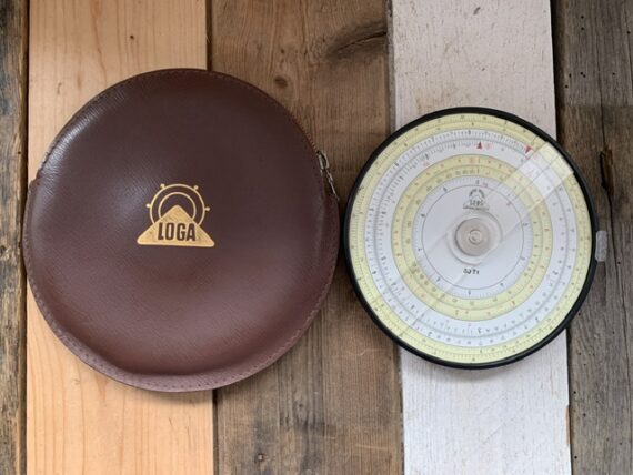 Loga 30 Tt 360 circular duplex slide rule in case 1970 Switzerland - Image 5