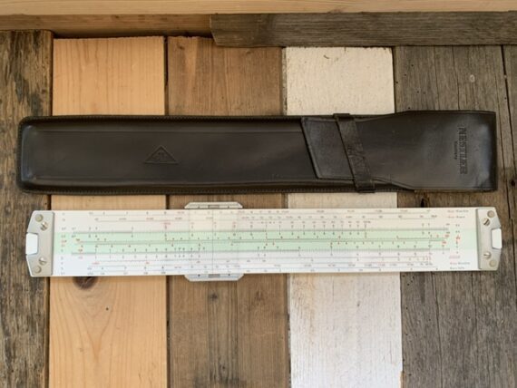Nestler 0440 Maarschalk Concrete slide rule Germany 1960