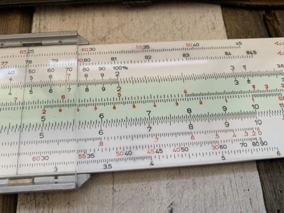 Nestler 0440 Maarschalk Concrete slide rule Germany 1960 - Image 9