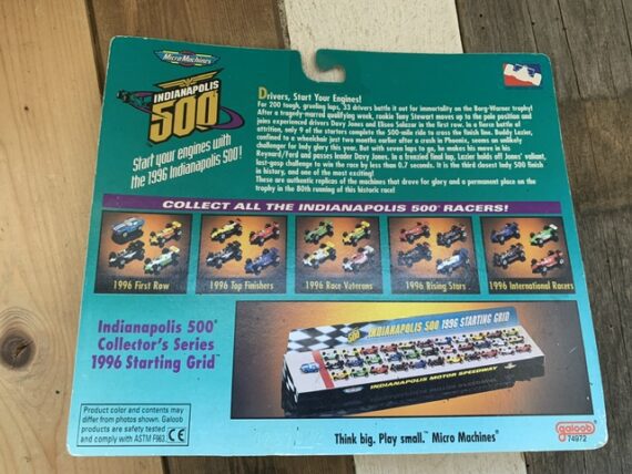 Micro Machines 74972 Indy 500 race veterans Galoob 1996 USA - Image 5