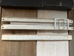 Nestler 37/15 Electric pocket slide rule magnifier Germany 1930