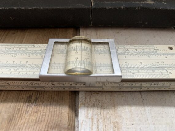 Nestler 37/15 Electric pocket slide rule magnifier Germany 1930 - Image 7