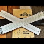 Nestler Multimath-Duplex slide rule 0292 full set 1970 Germany