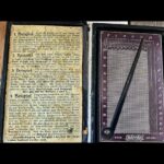 Frappant Konusrechner conus calculator slide rule 1910 Germany