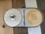 Alro 300D Slide rule metal case 1950 Holland