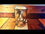 Menagia Baes Durobor Duralex steel single serve drip pot 1970 Belgium