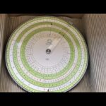 Loga 75T circular slide rule in box 1960 Switzerland