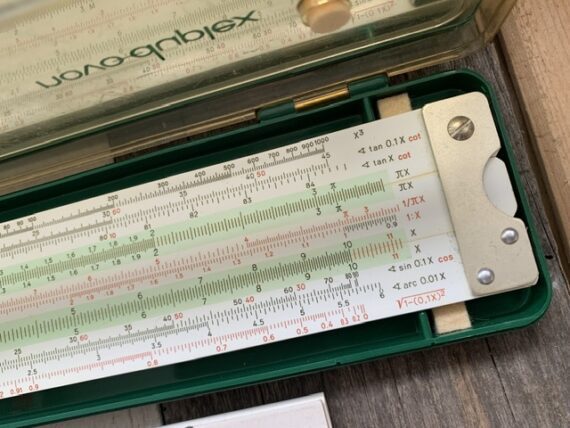 Faber Castell 2x Novo Duplex 2/83 and 2/82 slide rule full sets 1960 Germany - Image 4