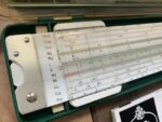Faber Castell 2x Novo Duplex 2/83 and 2/82 slide rule full sets 1960 Germany - Image 5