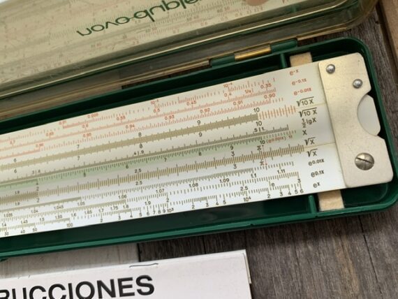 Faber Castell 2x Novo Duplex 2/83 and 2/82 slide rule full sets 1960 Germany - Image 6