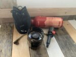 Sigg Fire Jet travel stove multi fuel bottle pump 2000's Switzerland