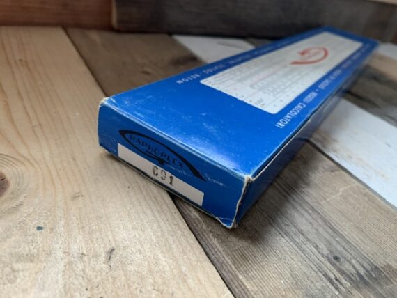 Graphoplex 691a Neperlog Hyperbolic slide rule complete set 1970 France