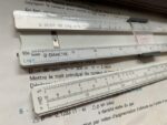 Graphoplex Gaz de France pocket slide rule 1960 France - Image 6