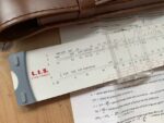 Graphoplex LIS CGGC 2311 HydroLog slide rule sleeve 1970 France - Image 3