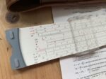 Graphoplex LIS CGGC 2311 HydroLog slide rule sleeve 1970 France - Image 6