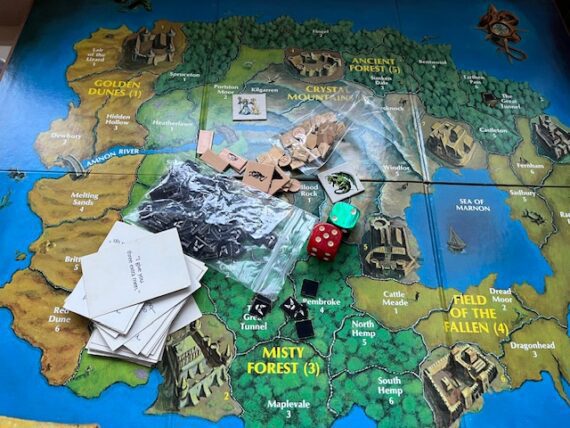 Wizard Quest strategic board game Avon Hill 1979 USA - Image 5